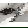 Mexen Flow+ receveur de douche carré 70 x 70 cm, noir mat - 46S707070H
