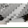 Cabine de douche pivotante Mexen Roma 120 x 80 cm, transparente, noire + receveur plat, noir - 854-120-080-70-00-4070B