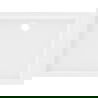 Mexen Flow+ receveur rectangulaire 110 x 70 cm, blanc brillant - 46R107011H