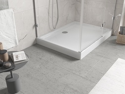 Mexen Flow+ receveur rectangulaire 100 x 80 cm, blanc brillant - 46R108010H