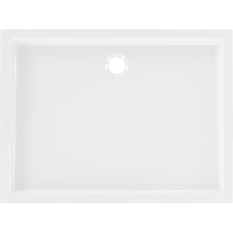 Mexen Flow+ receveur de douche rectangulaire 100 x 90 cm, blanc brillant - 46R109010H