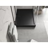 Mexen Flow+ receveur rectangulaire 90 x 70 cm, noir mat - 46R707090H