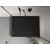 Mexen Flow+ receveur rectangulaire 90 x 70 cm, noir mat - 46R707090H