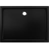 Mexen Flow+ receveur rectangulaire 90 x 70 cm, noir mat - 46R707090H