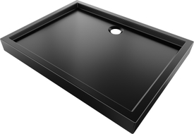 Mexen Flow+ receveur rectangulaire 100 x 90 cm, noir mat - 46R709010H