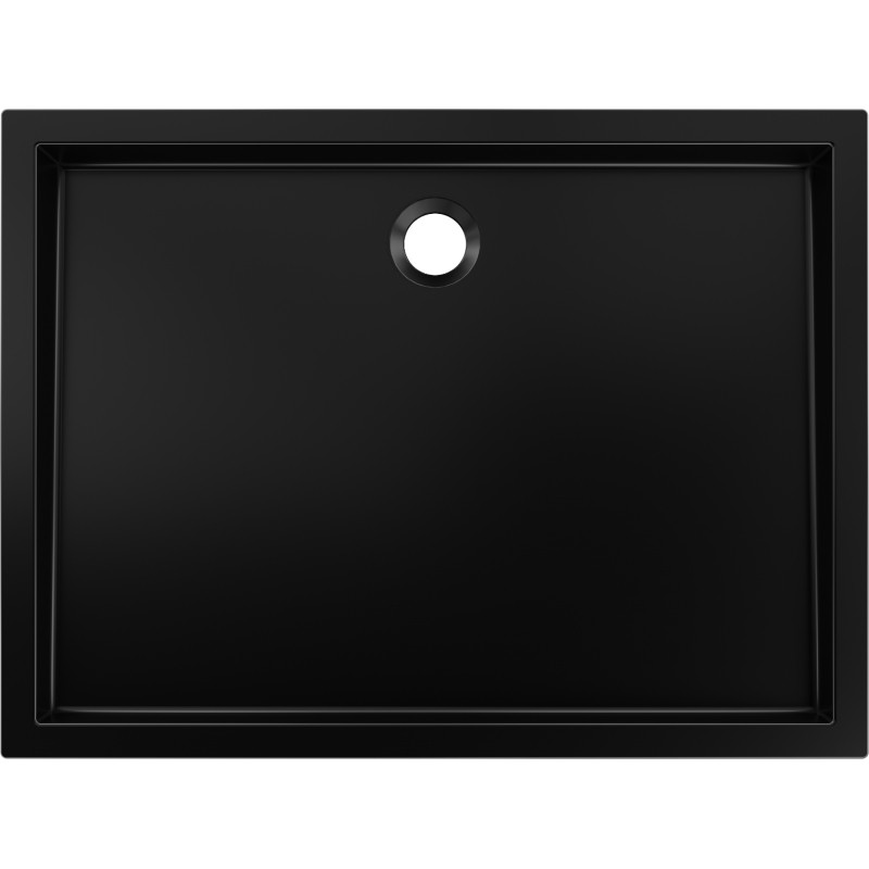 Mexen Flow+ receveur rectangulaire 120 x 90 cm, noir mat - 46R709012H