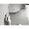Mexen Flow+ receveur de douche semi-circulaire 100 x 100 cm, blanc brillant - 46Q101010H