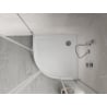 Mexen Flow+ receveur de douche semi-circulaire 100 x 100 cm, blanc brillant - 46Q101010H