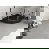 Mexen Flow+ receveur de douche semi-circulaire 100 x 100 cm, noir mat - 46Q701010H