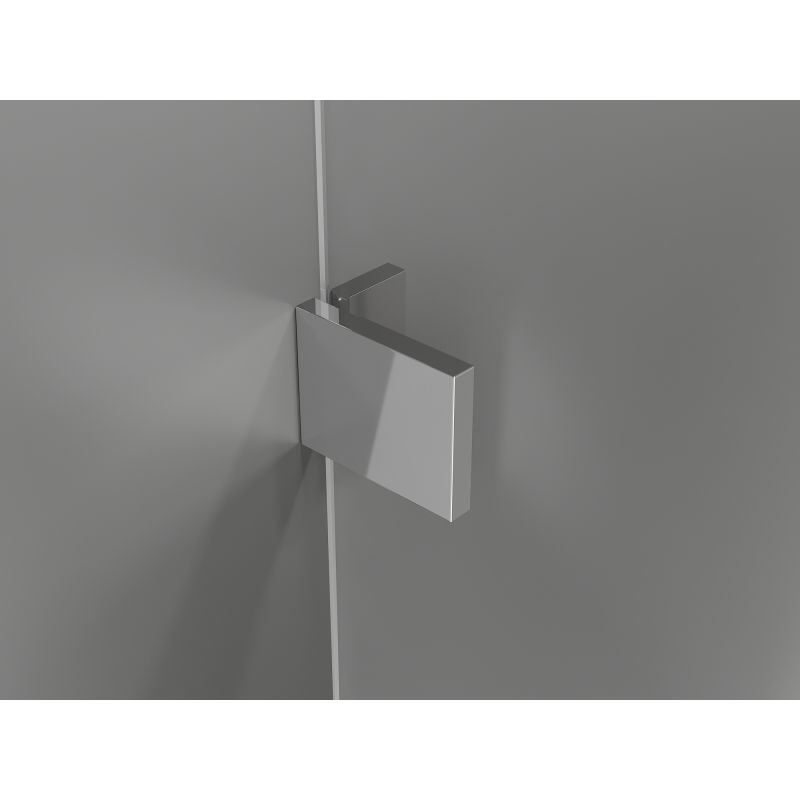 Mexen Lunar Duo cabine de douche pivotante 70 x 70 cm, transparent, chrome - 834-070L-070P-01-00