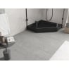 Mexen Flow+ receveur pentagonal 90 x 90 cm, noir mat - 46P709090H
