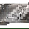 Mexen Lunar Duo cabine de douche pivotante 85 x 85 cm, transparent, chrome - 834-085L-085P-01-00