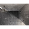 Mexen Lunar L cabine de douche quart de cercle pivotante droite 100 x 90 cm, transparent, nickel brossé - 833L-100P-090L-97-00