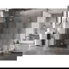 Mexen Lunar L Duo cabine de douche pivotante 85 x 70 cm, transparent, chrome - 834L-085L-070P-01-00