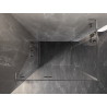 Mexen Lunar L Duo cabine de douche pivotante gauche 110 x 70 cm, transparent, chrome - 834L-110L-070P-01-00