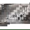 Mexen Lunar L Duo cabine de douche pivotante 110 x 110 cm, transparent, chrome - 834L-110L-110P-01-00
