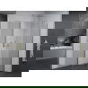 Mexen Pretoria cabine de douche pivotante 70 x 70 cm, transparent, chromé - 852-070-070-01-00