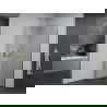 Mexen Pretoria cabine de douche pivotante 70 x 70 cm, transparent, chromé - 852-070-070-01-00