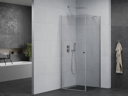 Mexen Pretoria cabine de douche pivotante 70 x 70 cm, transparent, chromé - 852-070-070-01-00