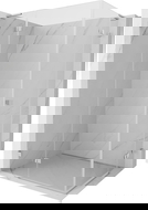 Mexen Lunar L Duo cabine de douche pivotante gauche 120 x 90 cm, transparent, chrome - 834L-120L-090P-01-00