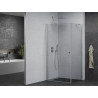 Mexen Pretoria cabine de douche pivotante 85 x 90 cm, transparent, chrome - 852-085-090-01-00
