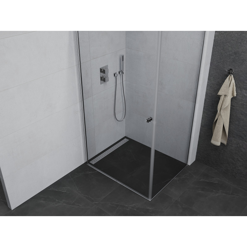 Mexen Pretoria cabine de douche battante 95 x 110 cm, transparent, chrome - 852-095-110-01-00