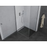 Mexen Pretoria cabine de douche pivotante 100 x 80 cm, transparente, chromée - 852-100-080-01-00