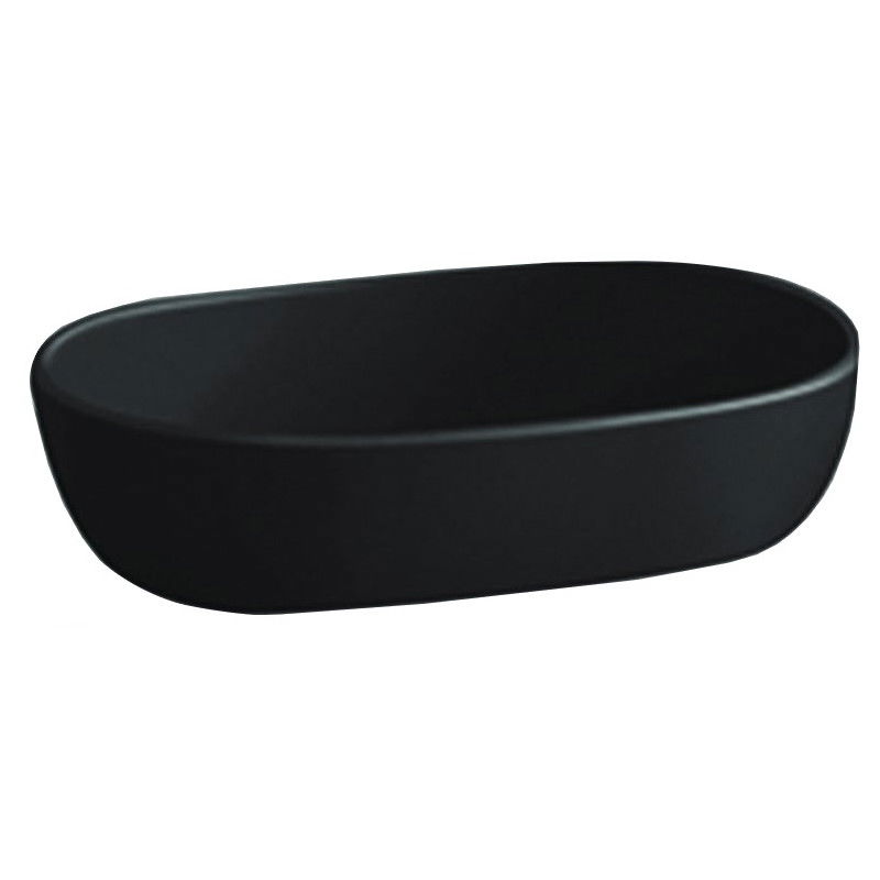 Mexen Viki lavabo de comptoir 59 x 40 cm, Noir - 21056070
