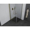 Mexen Pretoria cabine de douche pivotante 70 x 70 cm, transparente, or - 852-070-070-50-00