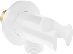 Mexen Kai raccord coudé, blanc - 79301-20