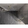 Mexen Lunar cabine de douche pentagonale pivotante droite 100 x 100 cm, transparente, dorée - 831-100P-100L-50-00-P