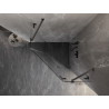 Mexen Lunar cabine de douche pentagonale pivotante droite 90 x 90 cm, transparent, gris canon brossé - 831-090P-090L-66-00-P