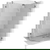 Mexen Lunar cabine de douche pentagonale pivotante droite 100 x 90 cm, transparent, gun gray brossé - 831-100P-090L-66-00-P