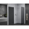 Mexen Pretoria cabine de douche battante 70 x 120 cm, graphite, chrome - 852-070-120-01-40