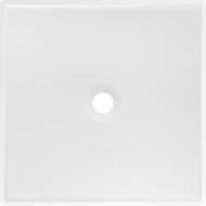 Mexen Xola-2 lavabo autoportant en conglomérat 45 x 45 cm, blanc mat - 26594500