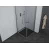 Mexen Pretoria Duo cabine de douche à charnière 70 x 70 cm, transparent, chrome - 852-070-070-02-00