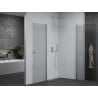 Mexen Pretoria Duo cabine de douche à charnière 70 x 70 cm, transparent, chrome - 852-070-070-02-00
