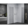 Mexen Pretoria Duo cabine de douche à charnières 80 x 80 cm, transparent, chrome - 852-080-080-02-00
