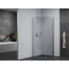 Mexen Pretoria Duo cabine de douche à charnières 80 x 80 cm, transparent, chrome - 852-080-080-02-00