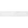 Mexen Toro panneau pour receveur de douche 100-120 cm, blanc - 43910020