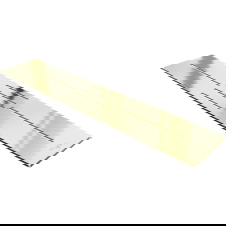 Mexen Toro cache de receveur de douche 100-120 cm, or - 43910050