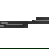 Maskownica de receveur Mexen Toro 170-200 cm, noire - 43930070
