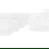 Mexen Oval Slim baignoire autoportante adossée 170 x 80 cm, blanche, trop-plein blanc - 52661708000-20