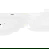 Mexen Oval Slim baignoire autoportante murale 170 x 80 cm, blanche, trop-plein doré - 52661708000-50