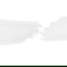 Mexen Dora baignoire autoportante 160 x 75 cm, blanc/noir, trop-plein blanc - 52071607575-20
