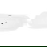 Mexen Dora baignoire autoportante 160 x 75 cm, blanche/noire, trop-plein métal gun - 52071607575-95