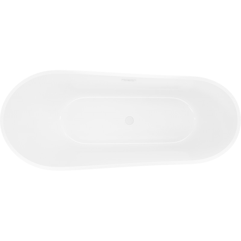 Mexen Dora baignoire autoportante 170 x 75 cm, blanche, trop-plein blanc - 52071707500-20