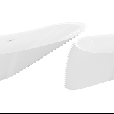 Mexen Lotos baignoire autoportante 180 x 75 cm, blanche, trop-plein blanc - 52051807700-20