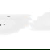 Mexen Lotos baignoire autoportante 180 x 75 cm, blanc/noir, trop-plein or rose - 52051807775-60