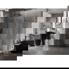 Mexen Lunar Duo cabine de douche pivotante 70 x 70 cm, transparent, gris canon brossé - 834-070L-070P-66-00